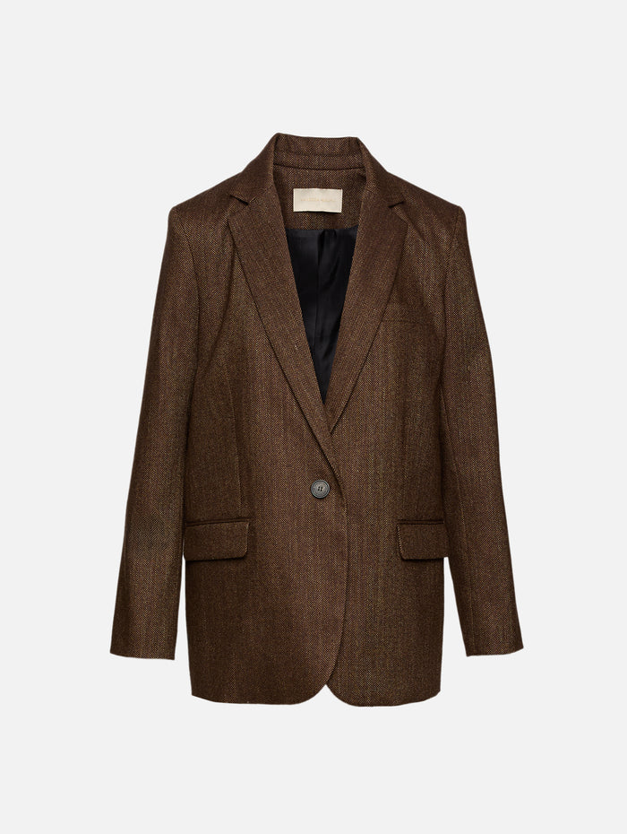 Tilia Blazer,VANESSA BRUNO,MARRON,Image 1