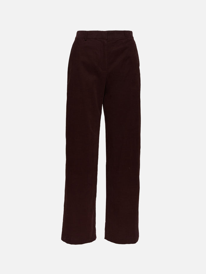 Alain Trouser,LA LIGNE,CHOCOLATE,Image 1