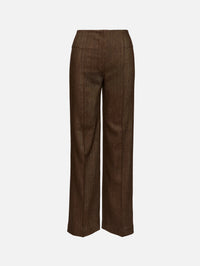 Faru Trouser,VANESSA BRUNO,MARRON,Image 1
