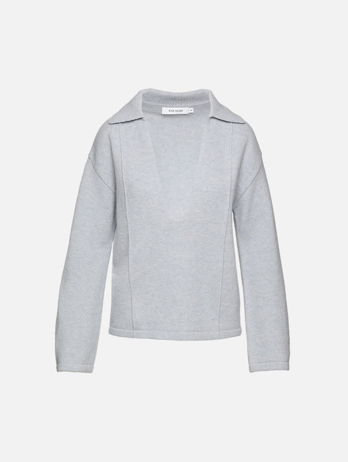 Sia Top,AYA MUSE,BLUE GRAY,Image 1