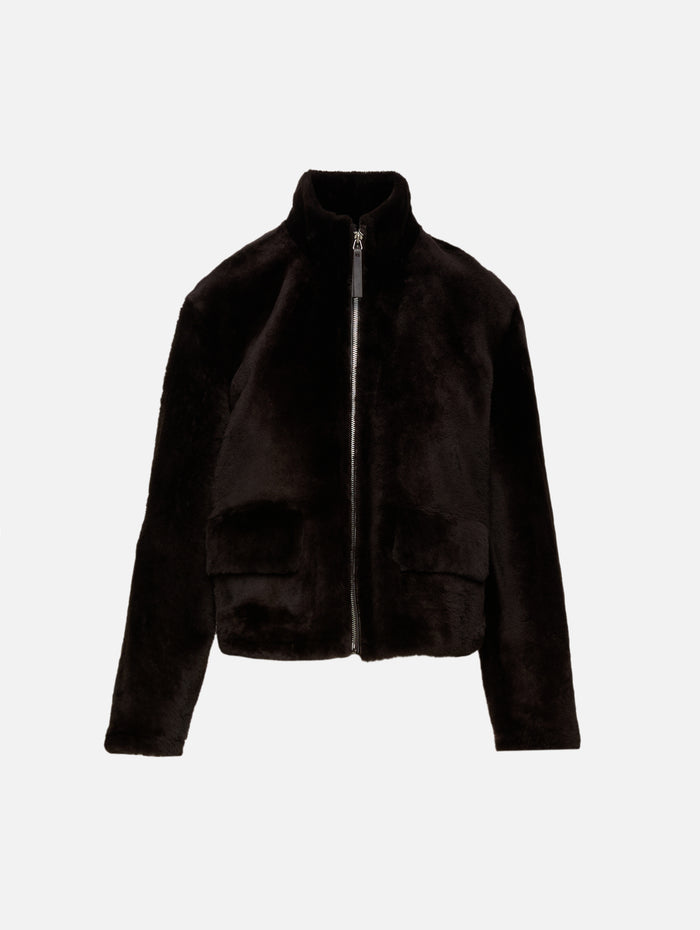 Scarlett Jacket,PROENZA SCHOULER WHITE LABEL,CACAO,Image 1