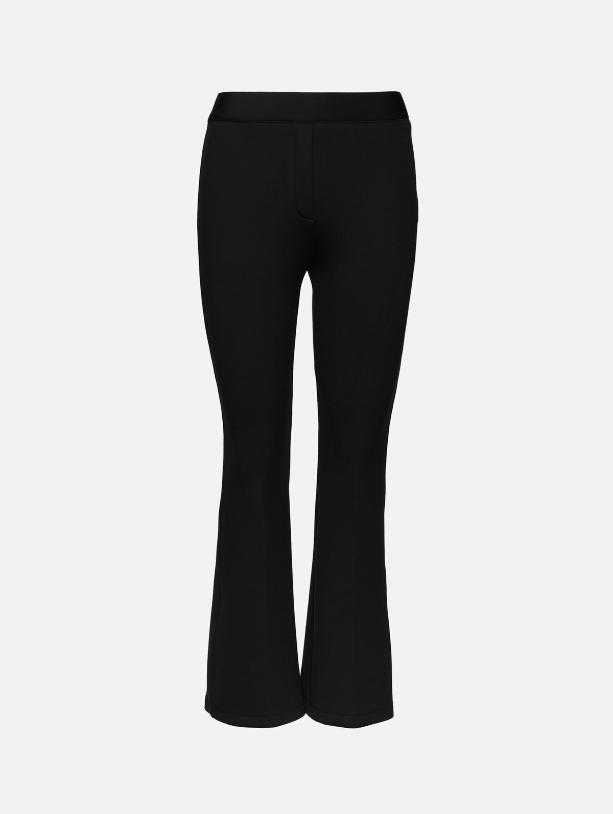 Cropped Crease Trouser,BRANDON MAXWELL,BLACK,Image 1