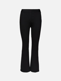 Cropped Crease Trouser,BRANDON MAXWELL,BLACK,Image 1