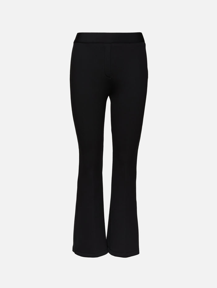 Cropped Crease Trouser,BRANDON MAXWELL,BLACK,Image 1