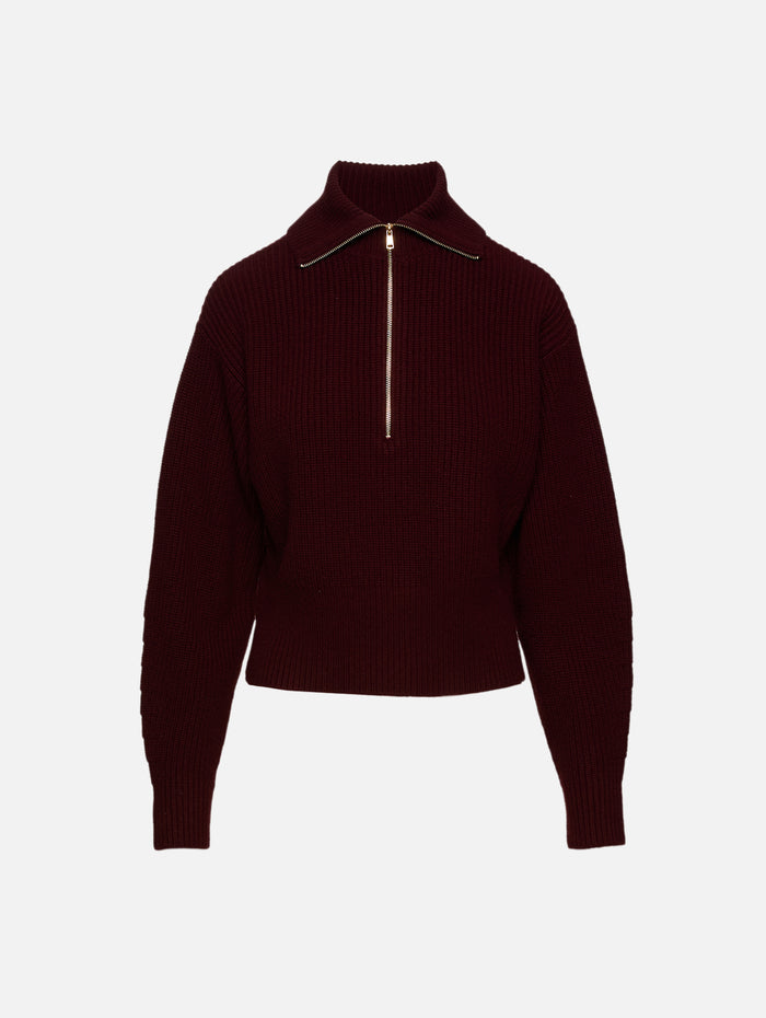 Nadar Sweater,MAX MARA,CHERRY,Image 1