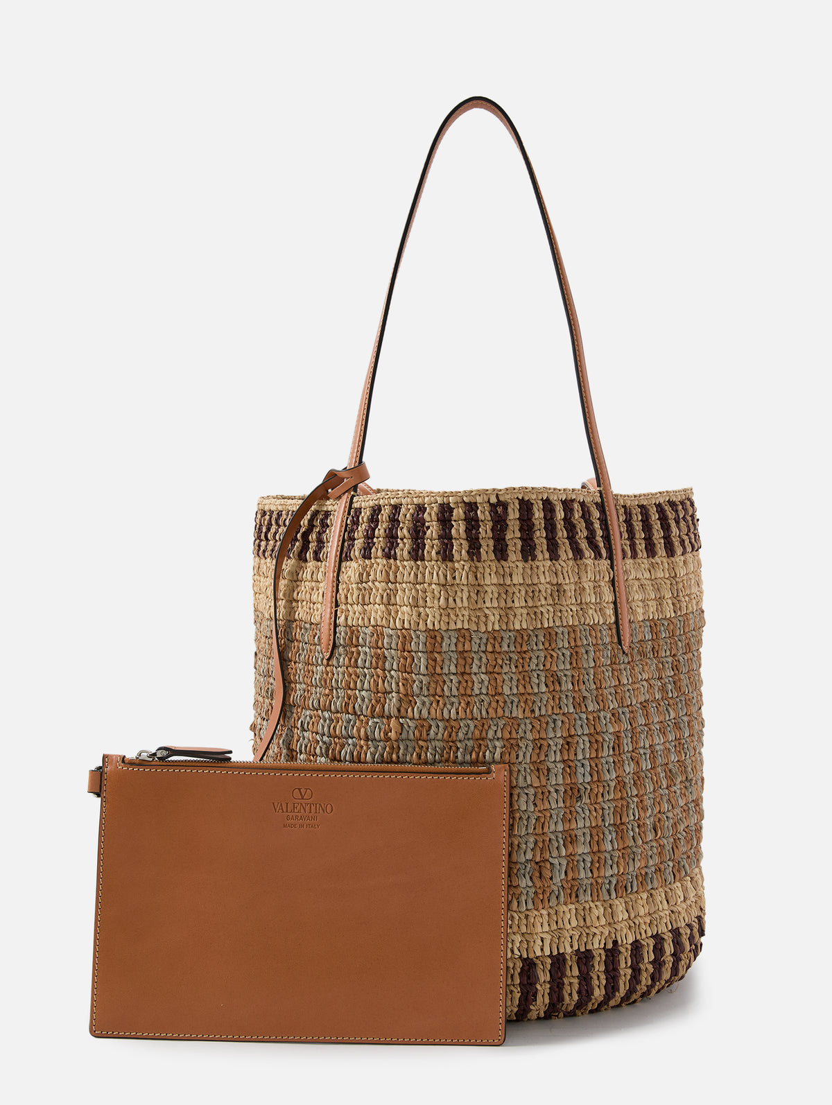 V Logo Signature Tote,VALENTINO GARAVANI,MULTICOLOR,Image 2