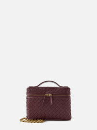 Soft Vanity Bag,BOTTEGA VENETA,BAROLO,Image 1