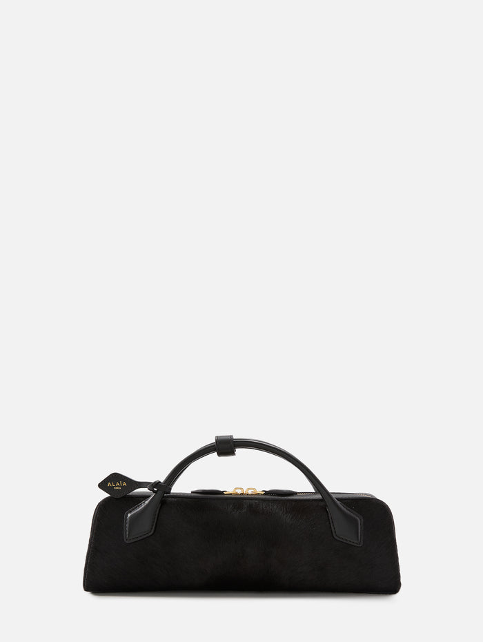 Le Teckel Clutch,ALAIA,CHOCOLATE,Image 1