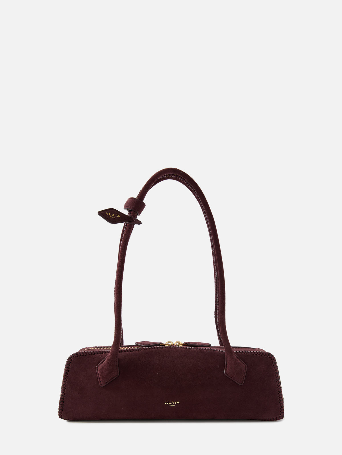 Le Teckel Bag,ALAIA,ROUGE GRENADA,Image 1