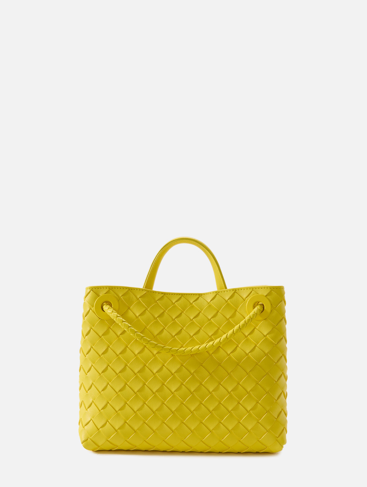 Small Andiamo Bag,BOTTEGA VENETA,DAFFODIL,Image 2