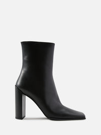 Square Ankle Boot,ALAIA,NOIR,Image 1