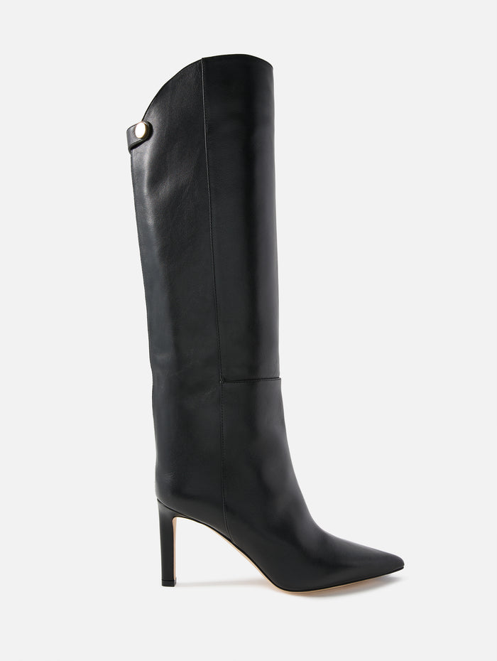 Alizze Boot 85mm,JIMMY CHOO,BLACK,Image 1