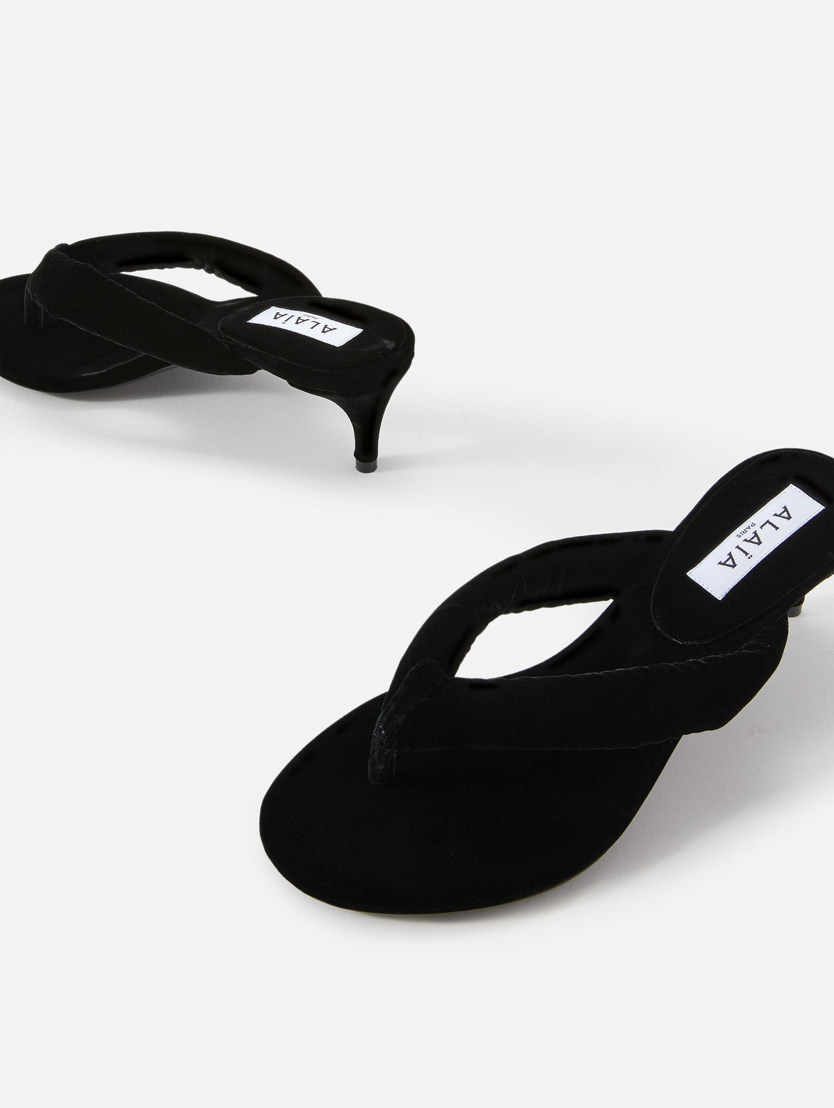 Tong Mule 55mm,ALAIA,NOIR,Image 2