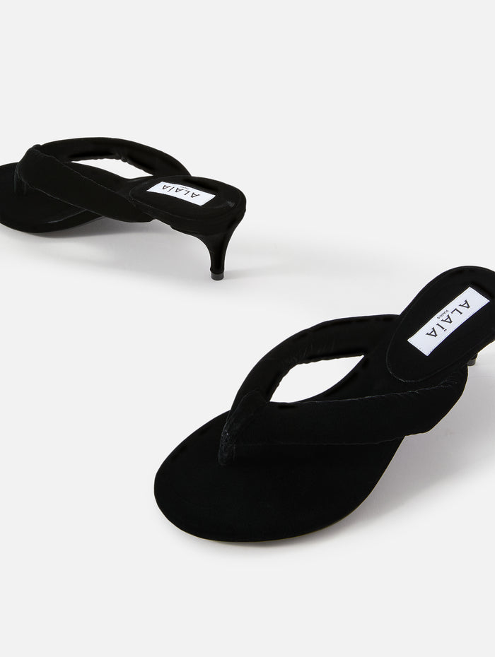 Tong Mule 55mm,ALAIA,NOIR,Image 1