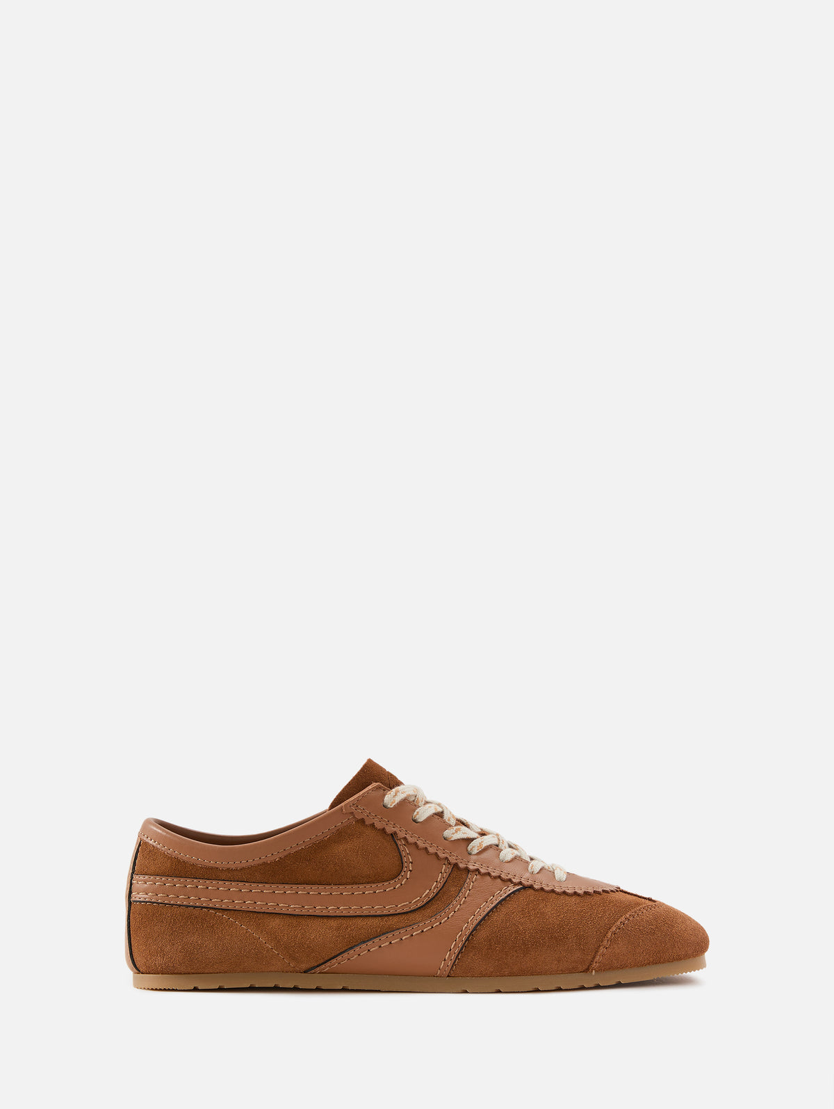 Suede Low Top,DRIES VAN NOTEN,TAN,Image 1