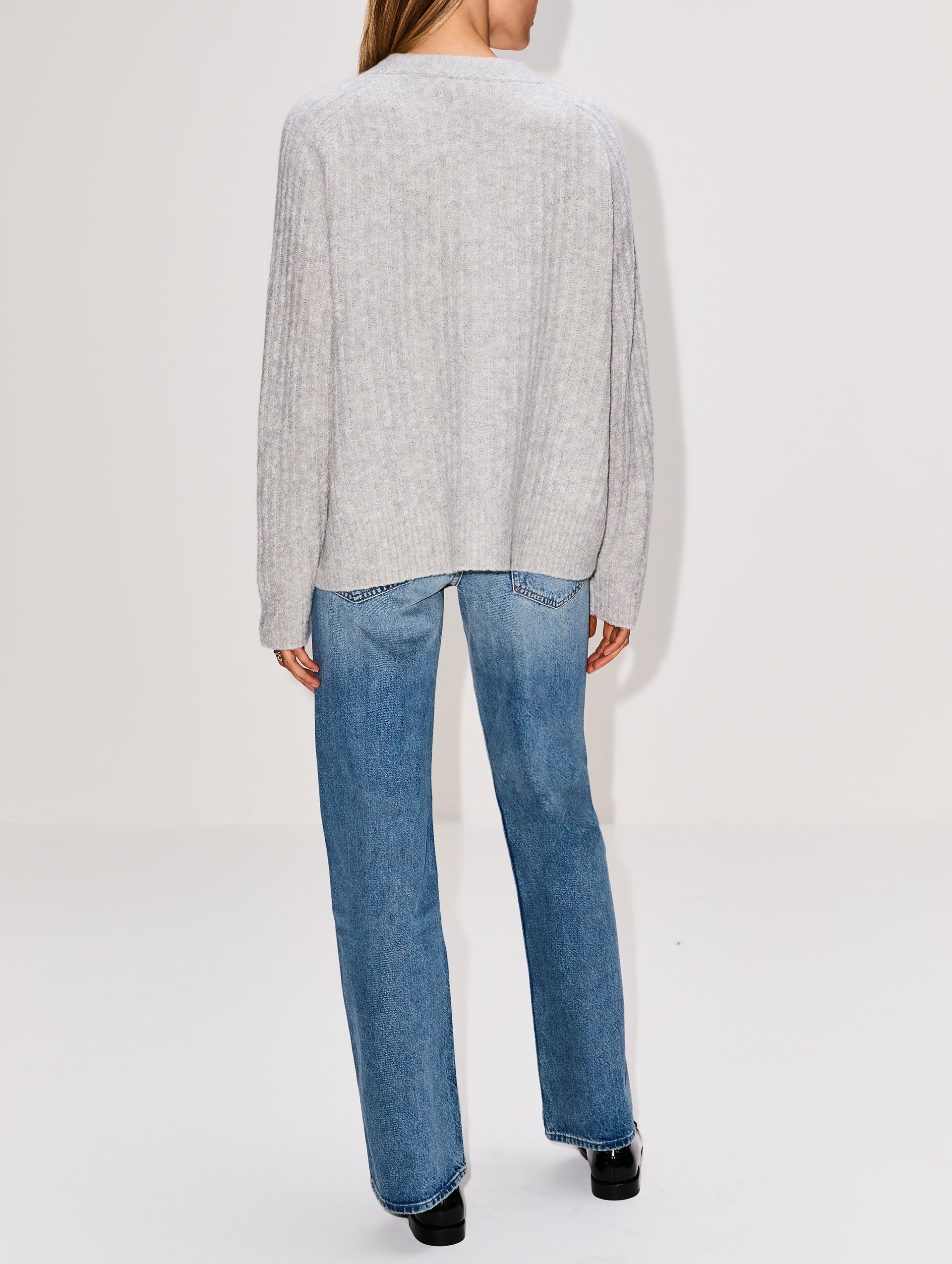 Cozy Rib Relaxed Cardigan | THE ELDER STATESMAN | elysewalker