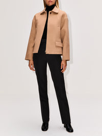 GG Double Coat,GUCCI,CAMEL/BROWN,Image 2