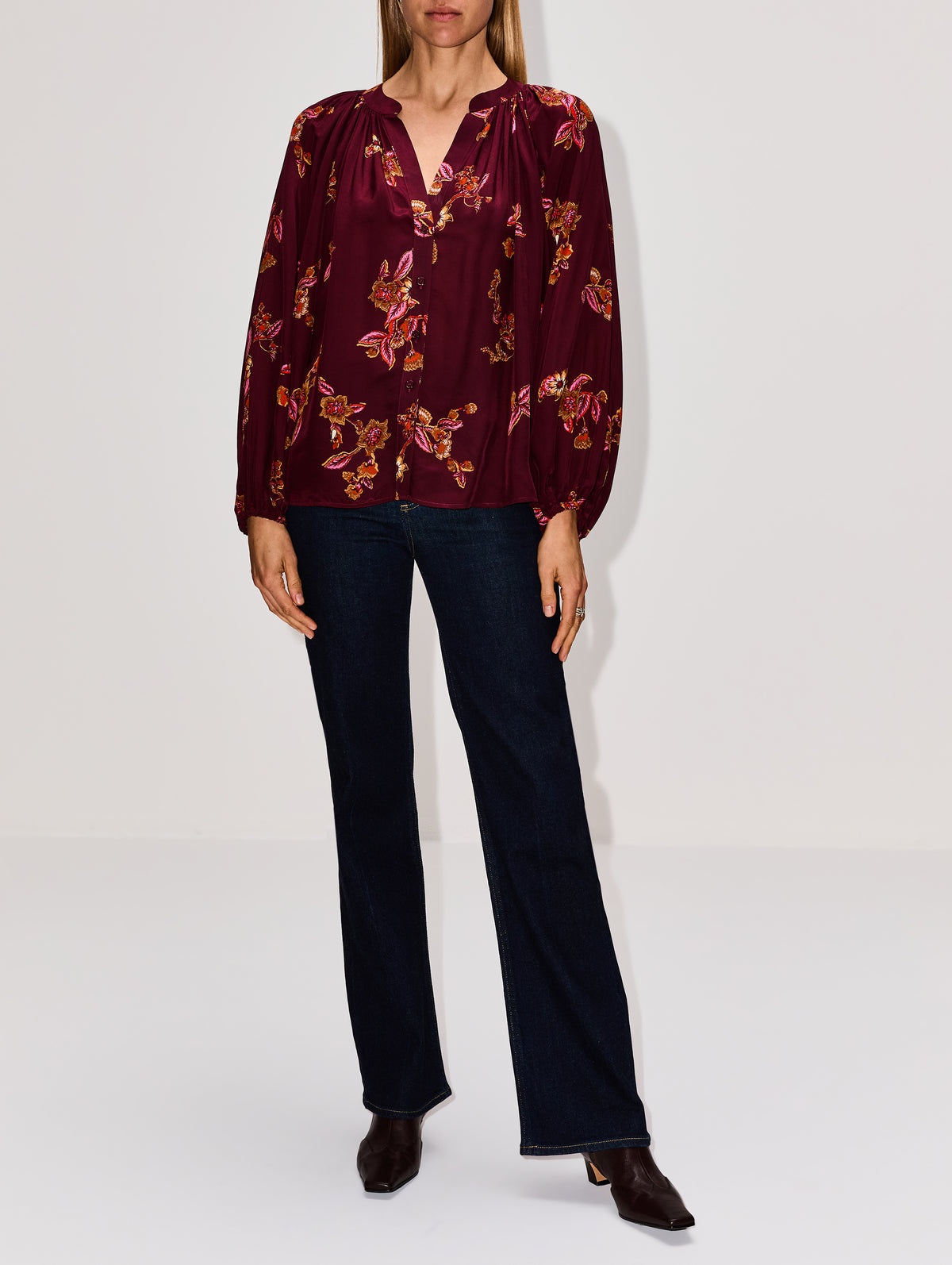 Edme Blouse,VANESSA BRUNO,BORDEAUX,Image 2