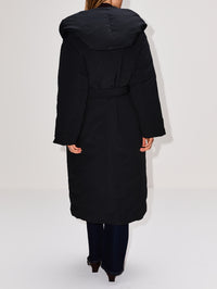 Doris Long Puffer Jacket,LOULOU DE SAISON,BLACK,Image 3