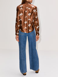 Ravens Printed Shirt,MARNI,MAROON,Image 3