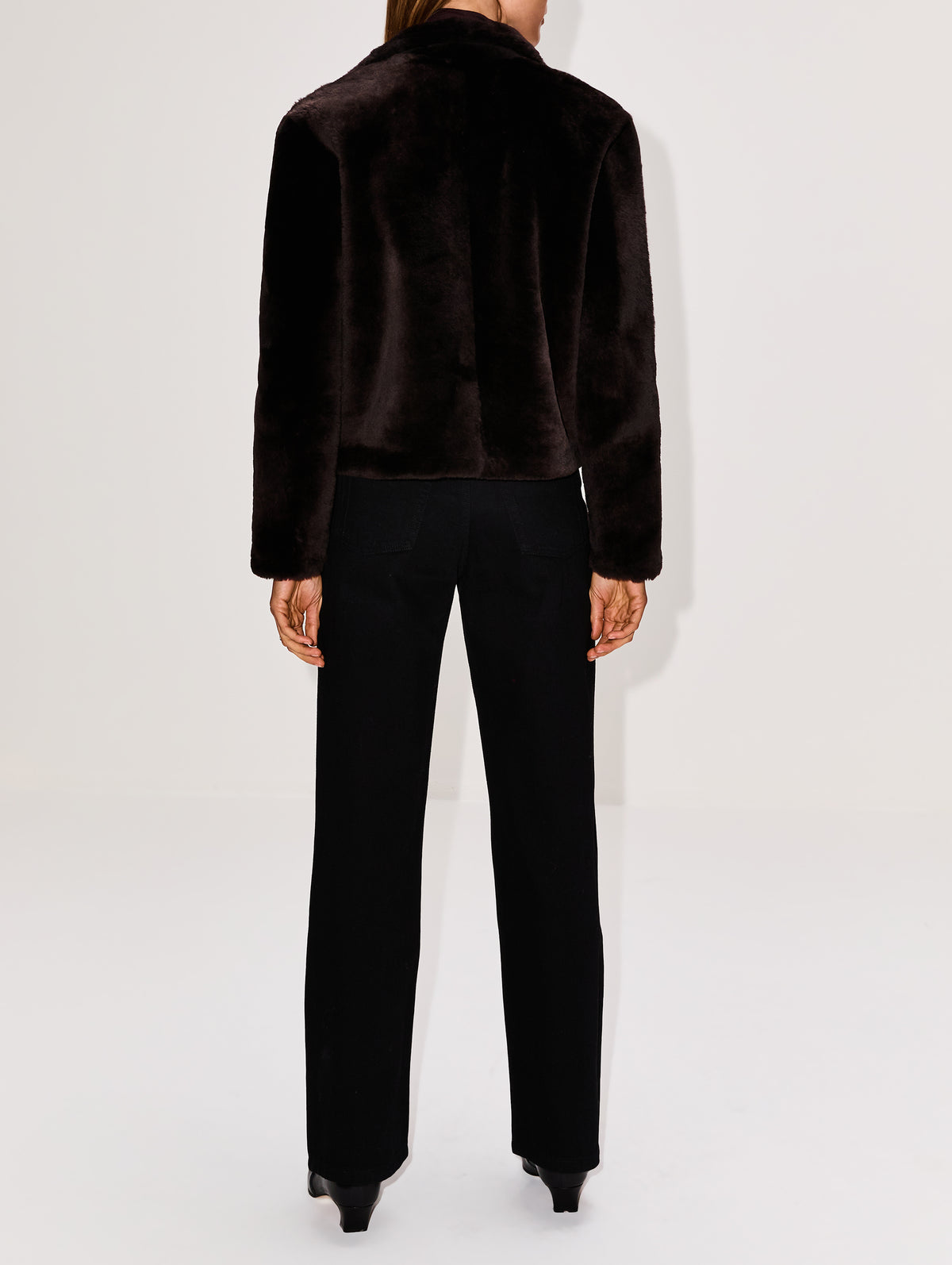 Scarlett Jacket,PROENZA SCHOULER WHITE LABEL,CACAO,Image 3