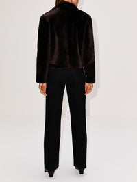 Scarlett Jacket,PROENZA SCHOULER WHITE LABEL,CACAO,Image 3