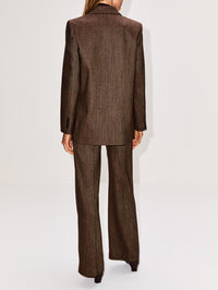 Tilia Blazer,VANESSA BRUNO,MARRON,Image 3