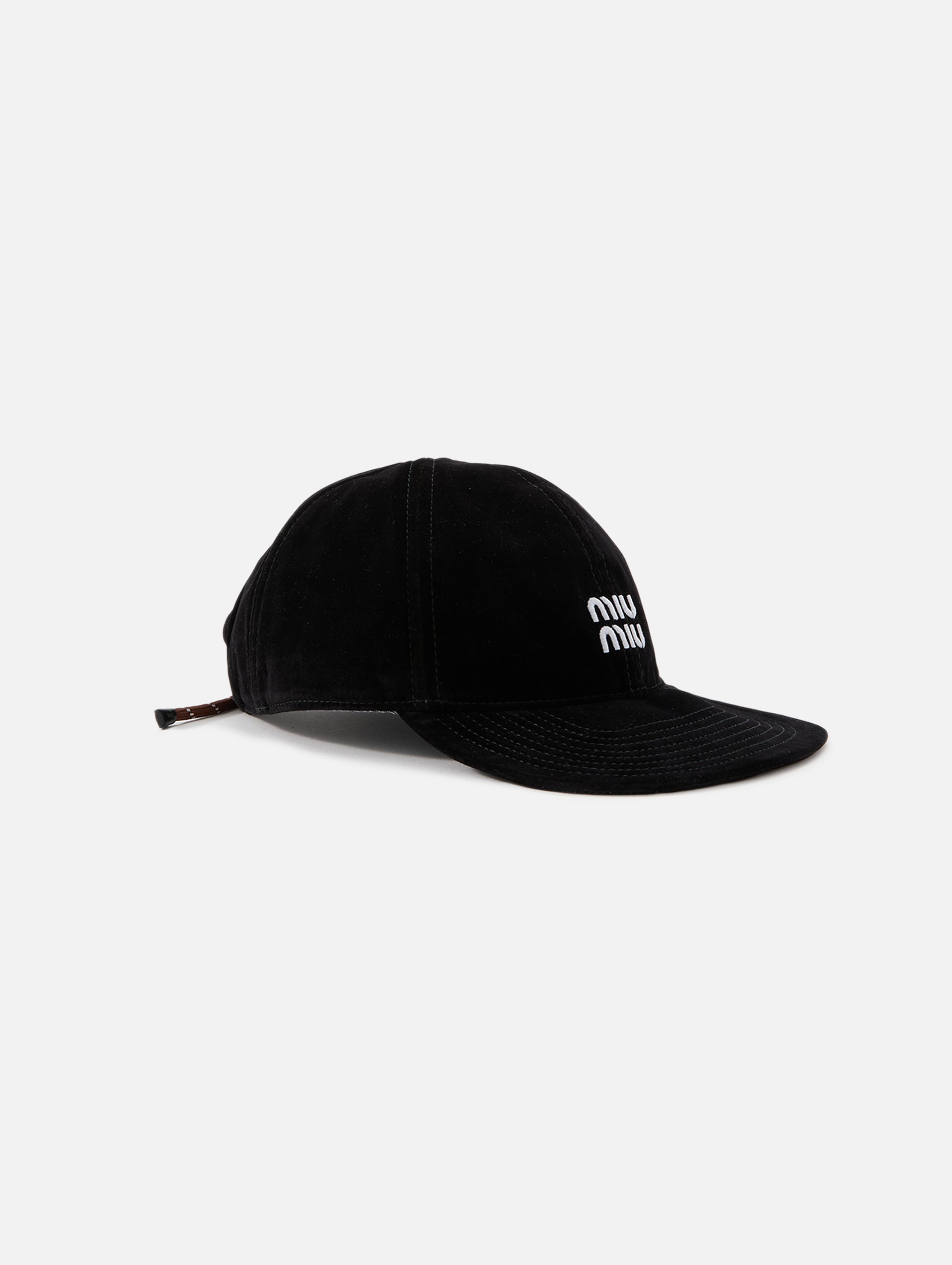Chambray Baseball Hat | MIU MIU | elysewalker
