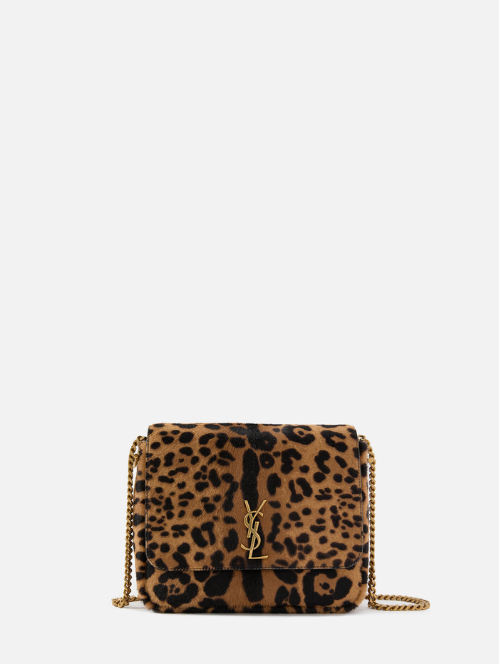 Kate Chain Bag,SAINT LAURENT,BROWN/NOIR,Image 1