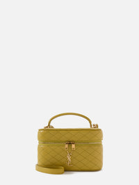 Gaby Vanity Bag,SAINT LAURENT,DARK CHARTREUSE,Image 1