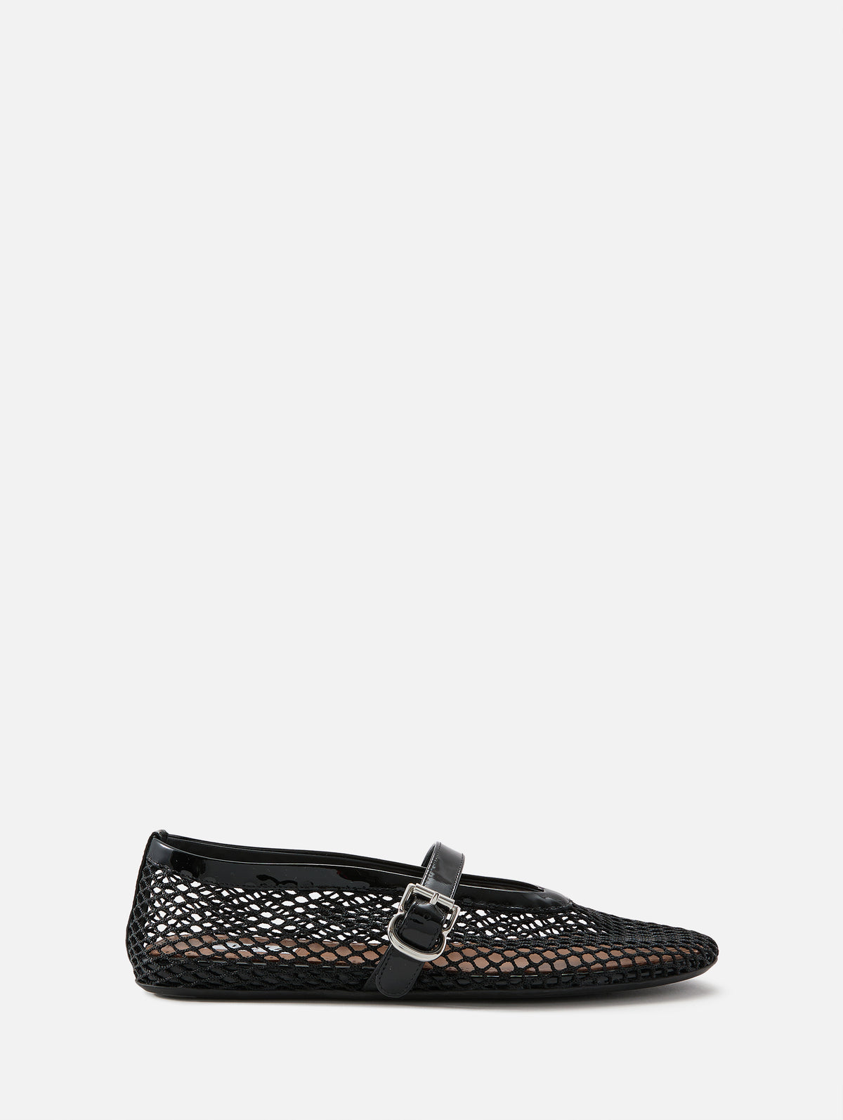 Ballet Flat,ALAIA,NOIR,Image 1