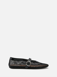 Ballet Flat,ALAIA,NOIR,Image 1