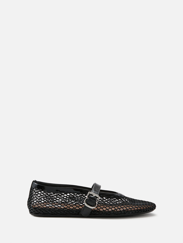 Ballet Flat,ALAIA,NOIR,Image 1