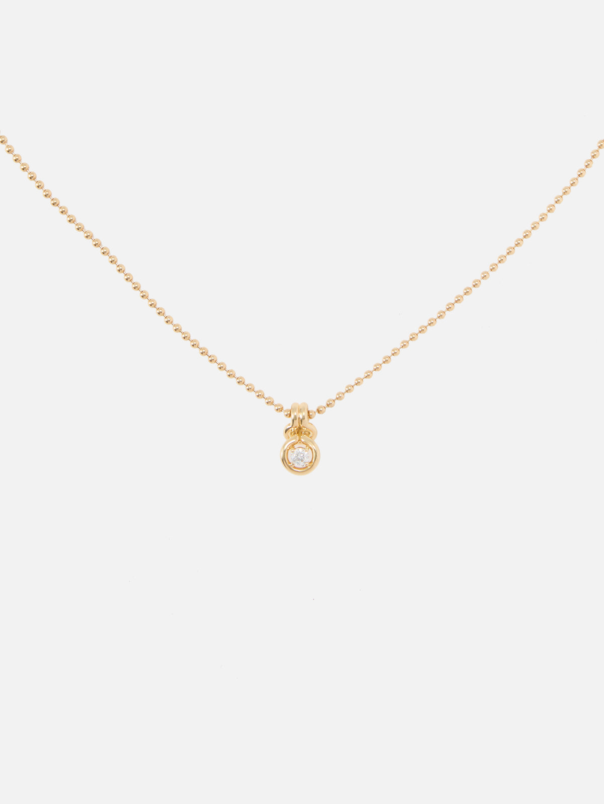 Rocky Pendant Small,MELISSA KAYE,YELLOW GOLD,Image 1