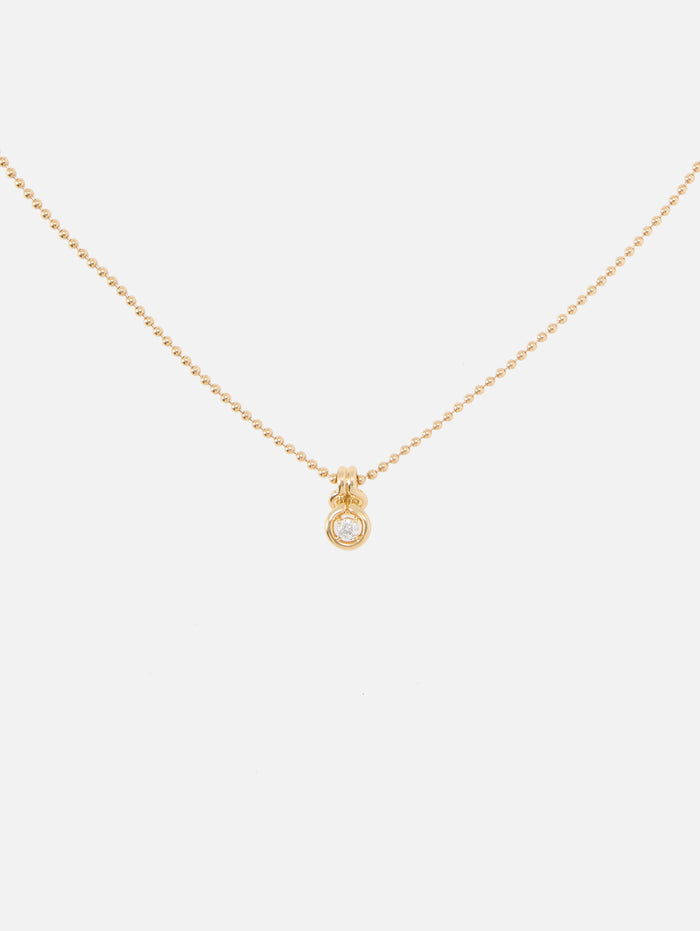 Rocky Pendant Small,MELISSA KAYE,YELLOW GOLD,Image 1