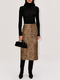 Slip Skirt,CO,LEOPARD,Image 2