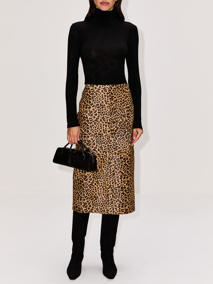 Slip Skirt,CO,LEOPARD,Image 1