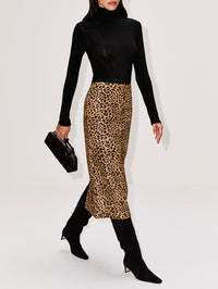 Slip Skirt,CO,LEOPARD,Image 3