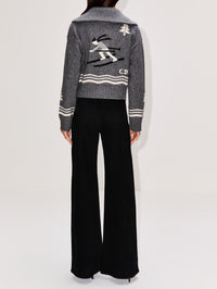 Ski Cardigan,CALLE DEL MAR,THUNDER MULTI,Image 3