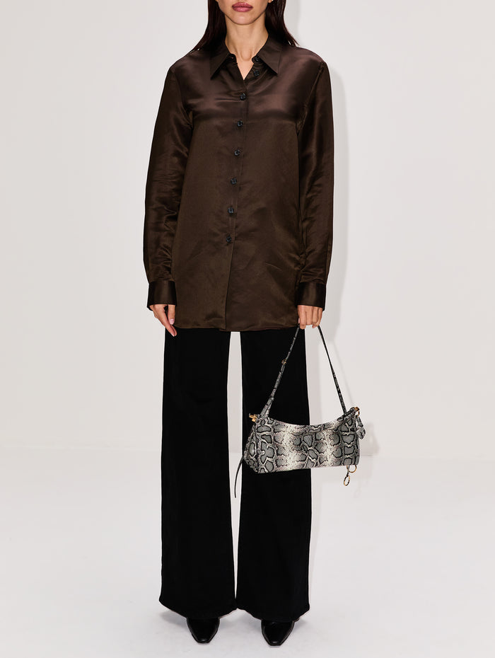 Auryn Top,KHAITE,BARK,Image 1