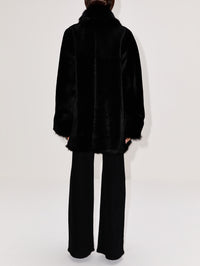 Sima Short,NOUR HAMMOUR,BLACK,Image 3