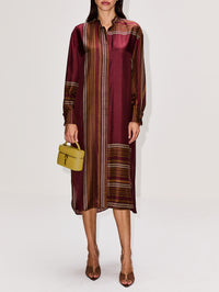 Pietre Dress,MAX MARA,CHERRY FLOORED,Image 2