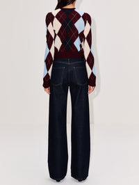 Charli Cardigan,KHAITE,MERLOT MULTI,Image 3