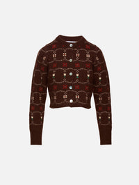 Western Fair Isle Sweater,CALLE DEL MAR,CHOCOLATE MULTI,Image 1