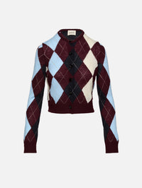 Charli Cardigan,KHAITE,MERLOT MULTI,Image 1