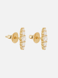 Aria Graduated Stud,MELISSA KAYE,YELLOW GOLD,Image 1