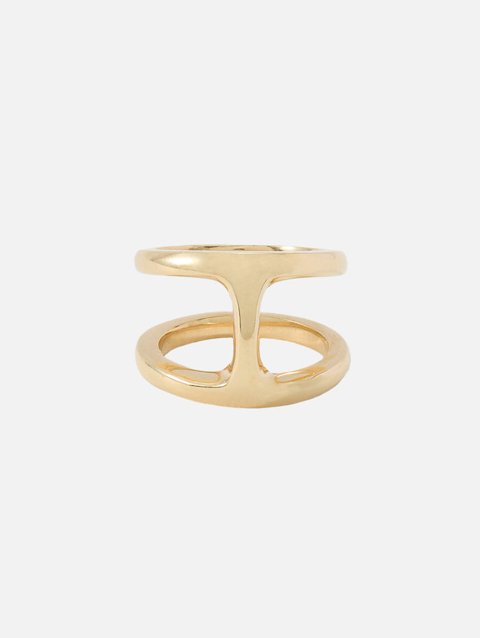 Dame Phantom Ring,HOORSENBUHS,YELLOW GOLD,Image 1