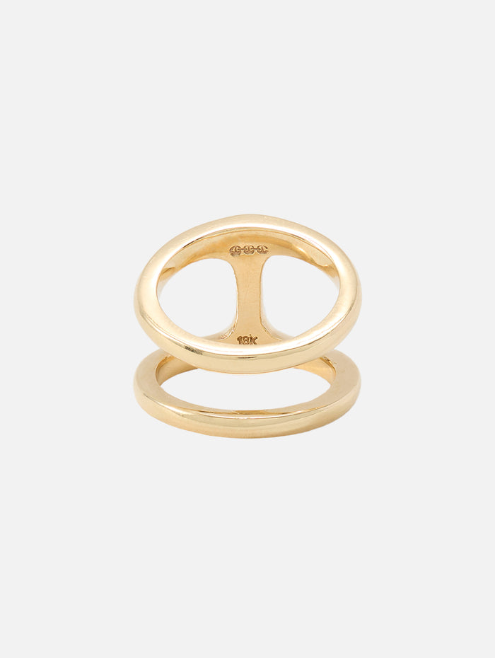 Dame Phantom Ring,HOORSENBUHS,YELLOW GOLD,Image 1