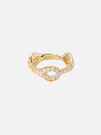 Lola Needle Ring Medium,MELISSA KAYE,YELLOW GOLD,Image 1