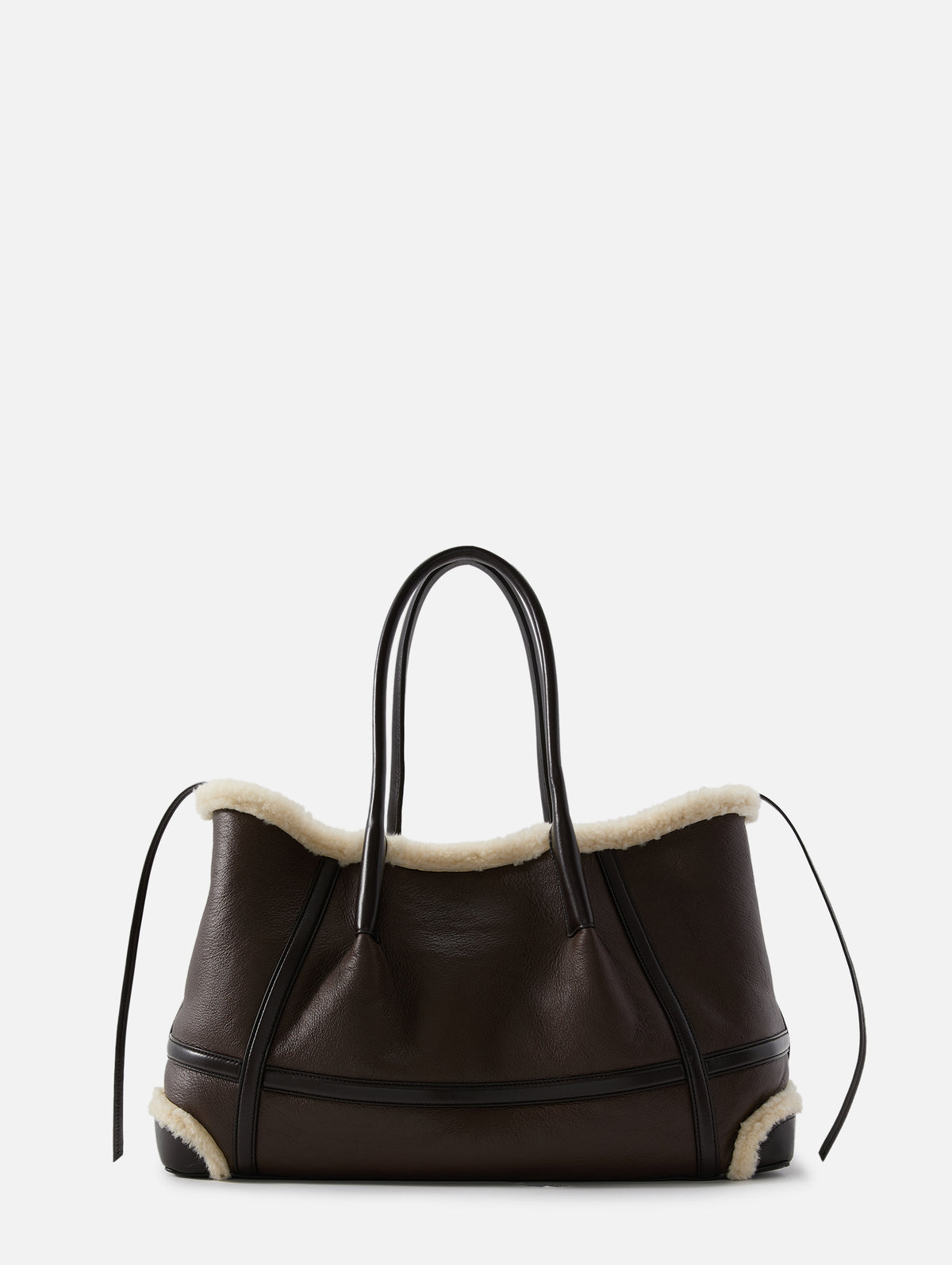 Pinacoteca Aviator Bag,BOTTEGA VENETA,LIGHT BROWN/TEDDY/FONDANT,Image 1